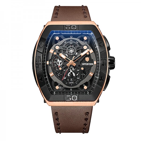 Expedition 6800 Rosegold Brown Leather MCLBRBA